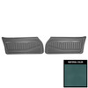 PUI Interiors 1978-79 Camaro/1978-81 Firebird Standard Pre-Assembled Lt Blue Front Door Panels - 78FD90-P