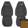 PUI Interiors 1979 Chevrolet Camaro Berlinetta Custom Vinyl Camel Front Bucket Seat Covers - 79DS48U