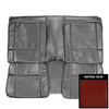 PUI Interiors 1980-81 Camaro Berlinetta Hardtop Custom Vinyl Carmine Rear Bench Seat Cover - 80DS38C