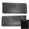 PUI Interiors 1982-1985 Chevrolet Camaro Standard Black Front Door Panels - 82FD70