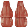 PUI Interiors 1982-1985 Chevrolet Camaro Standard Red Front Bucket Seat Covers - 82FS38U