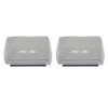 PUI Interiors 1994-1996 Chevrolet Impala SS 10.5 Gray Head Rest Covers - 94BHGLU-1