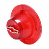 Trim Parts 1962 Chevrolet Full-Size Car Red Tail Light Lens W/Red Bowtie and Trim, Each - A2150B