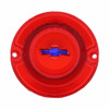 Trim Parts 1963 Chevrolet Impala Red Tail Light Lens W/Blue Bowtie, Each - A2250F