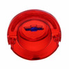 Trim Parts 1964 Chevrolet Full Size Car Red Tail Light Lens W/Blue Bowtie, Each - A2350F