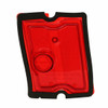 Trim Parts 1973-77 Chevrolet El Camino Driver Rear Side Red Marker Light Assembly, Each - A4895A