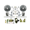 The Right Stuff 1964-1974 GM A/F/X Front Power Disc Brake Conversion for Factory 14 Wheel Setup - AFXDC14A
