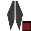 PUI Interiors 1966-1967 Plymouth GTX/B-Body Dark Red Perforated Earmuff Boards - AHB757103