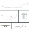 The Right Stuff 1969 GM A-Body, Pre-Bent Power 4-Wheel Disc Brake Conversion Line Kit - AOP69C4
