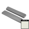 PUI Interiors 1965 Buick Skylark/1965-1967 Chevelle White Front Armrest Pads - ARP1-37