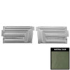 PUI Interiors 1966 Chevrolet Chevelle Convertible Aqua Rear Door Panels - D285V