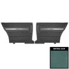 PUI Interiors 1966 Chevrolet Chevelle Hardtop 2 Tone Light Blue Rear Door Panels - D287C