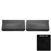 PUI Interiors 1965 Pontiac GTO/Lemans Black Front Door Panels - D410