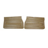 PUI Interiors 1971 Pontiac GTO/Lemans Sport Dark Saddle Front Door Panels - D471