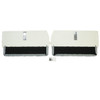 PUI Interiors 1965 Chevrolet Impala SS White and Black Front Door Panels - D553
