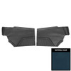 PUI Interiors 1969 Pontiac Firebird Hardtop Standard Dark Blue Rear Door Panels - D601C