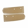 PUI Interiors 1968 Ford Mustang Standard Saddle Front Door Panels - D686
