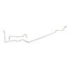 The Right Stuff 1968-69 Ford Fairlane Convt Pre-Bent 3/8 OE Steel Front To Rear Fuel Line - DGL6803