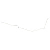 The Right Stuff 1970-74 Dodge Challenger, Pre-Bent OE Steel 3/8 Front To Rear Fuel Line - EGL7004