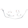 The Right Stuff 1969 Chevrolet Camaro, Pre-Bent OE Steel Power Front Disc Brake Line Kit - FKT6908