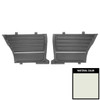 PUI Interiors 1965 Chevrolet Chevelle Pre-Assembled White Front Door Panels - PD263C
