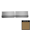 PUI Interiors 1965 Chevrolet Chevelle Pre-Assembled Light Saddle Front Door Panels - PD265