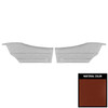 PUI Interiors 1971 GTO/LeMans Sport Hardtop Pre-Assembled Sienna Brown Rear Door Panels - PD478C
