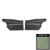 PUI Interiors 1969 Firebird Hardtop Standard Pre-Assembled Drk Metallic Green Rear Door Panels - PD602C