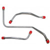 The Right Stuff 1958 Cheiftan W/Tri Power, Pre-Bent Stainless Steel Fuel Pump To Carb Line - (PPC5803S)