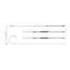 The Right Stuff 1968-72 GM A-Body W/THM400, Stainless Steel Emergency Brake Cable Kit - (RSBCA04S)