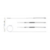 The Right Stuff 1968-72 Chevrolet Chevelle W/THM400, Stainless Steel Emergency Brake Cable Kit - (RSBCC04S)