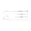 The Right Stuff 1973-77 Chevrolet Chevelle, Stainless Steel Emergency Brake Cable Kit - (RSBCC05S)