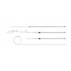 The Right Stuff 1971-74 Dodge Challenger, Stainless Steel Emergency Brake Cable Kit - (RSBCE02S)