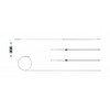 The Right Stuff 1970 Plymouth Cuda, OE Steel Emergency Brake Cable Kit - (RSBCE03)