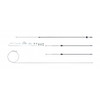 The Right Stuff 1973-74 Mopar B-Body, OE Steel Emergency Brake Cable Kit - (RSBCR05)
