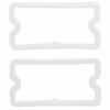 SoffSeal Parking Light Lens Gasket for 1969-1970 Cutlass, 2Dr Hardtop/Sedan/Conv, Pair - SS-7071