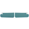 PUI Interiors 1966-1967 Chevrolet Nova Hardtop Bright Blue Basketweave Sun Visors - SV10106AC