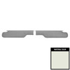 PUI Interiors 1968-1972 Chevelle/GTO/Lemans/Cutlass/Skylark Convertible White Sun Visors - SV437V