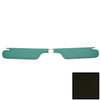 PUI Interiors 1967-1968 Pontiac Firebird Hardtop Black Perforated Sun Visors - SV7100BC