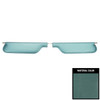PUI Interiors 1967-1969 Camaro/Firebird Convertible Light Blue Sun Visors - SV912V