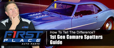 How to Tell the Difference in 1st Gen Camaros | Spotters Guide