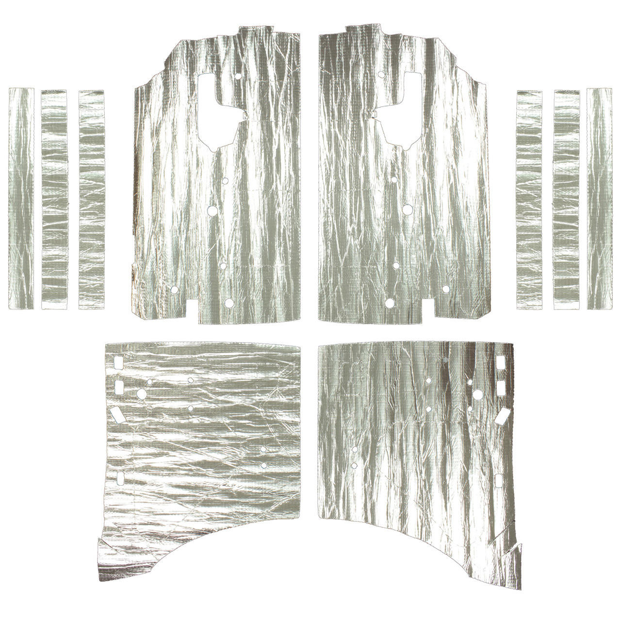 Flatline Barriers 1961-64 Chevy Impala Door Insulation and Sound Dampening Kit - TABB5019