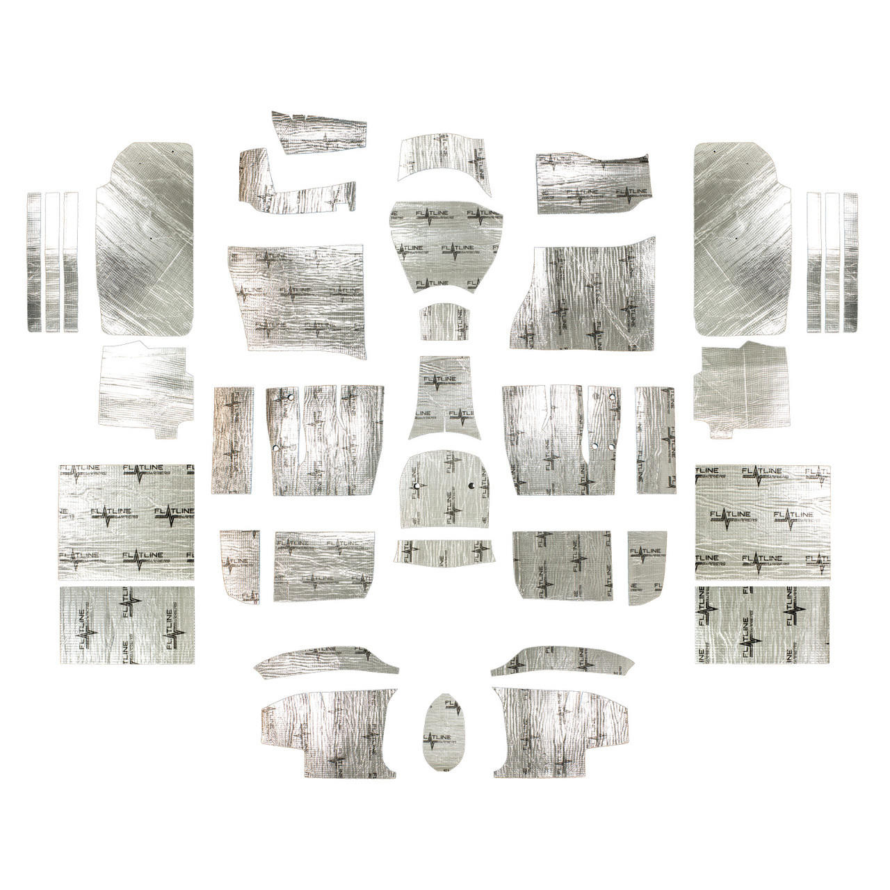 Flatline Barriers 1965-70 Chevy Impala Full Coupe Insulation and Sound Dampening Kit - TABB5026