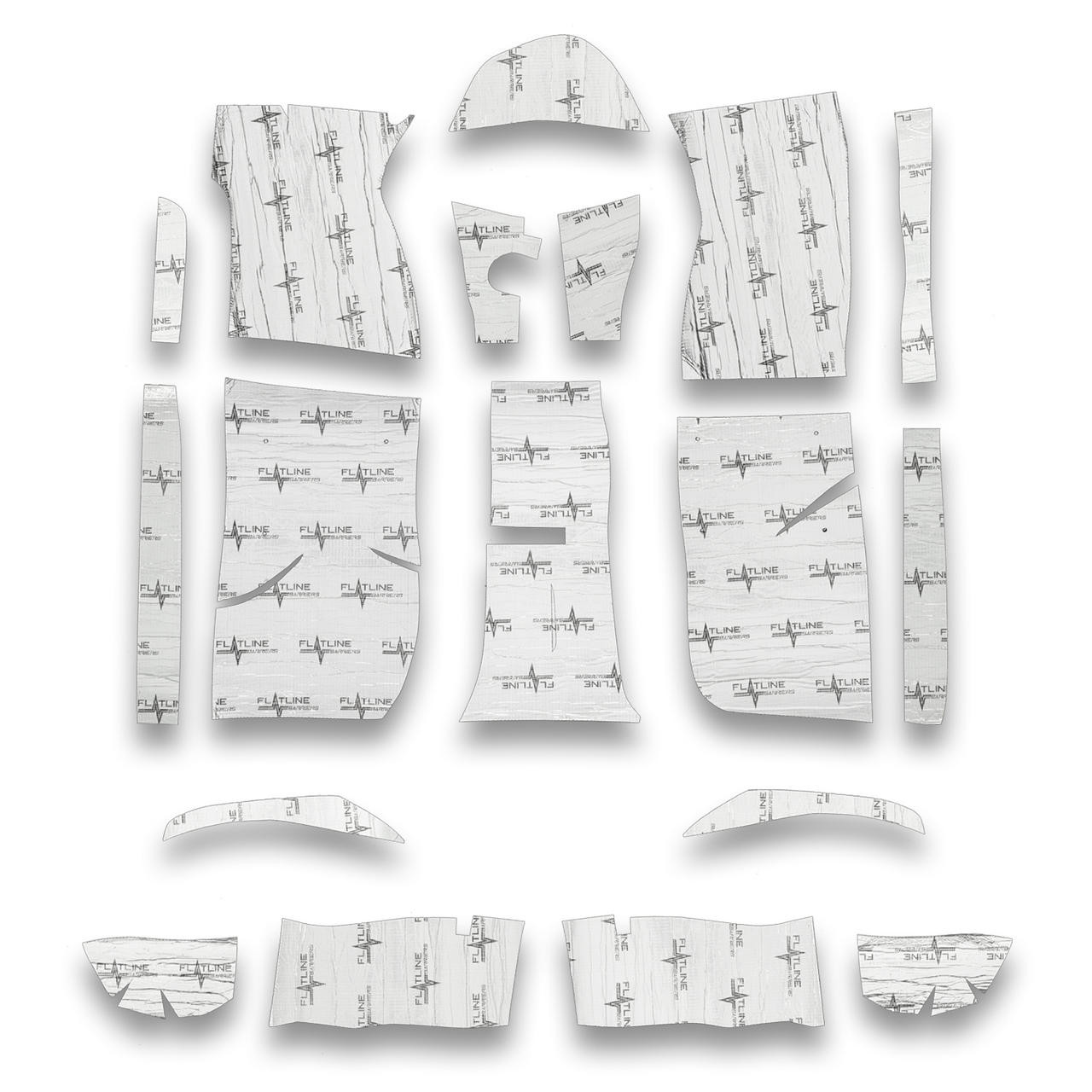 Flatline Barriers 1968-70 Mopar B-Body Floor Insulation and Sound Dampening Kit - TABKB9200