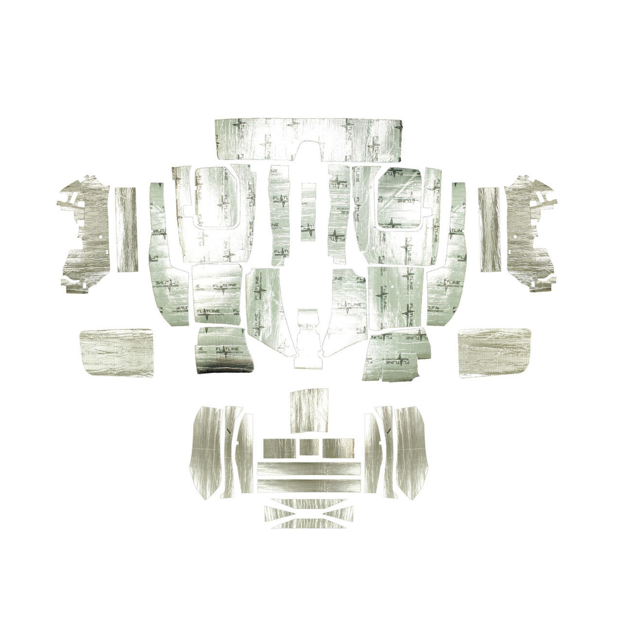 Flatline Barriers 1968-75 Chevrolet Corvette Hardtop Full Insulation and Sound Dampening Kit - TABV7017