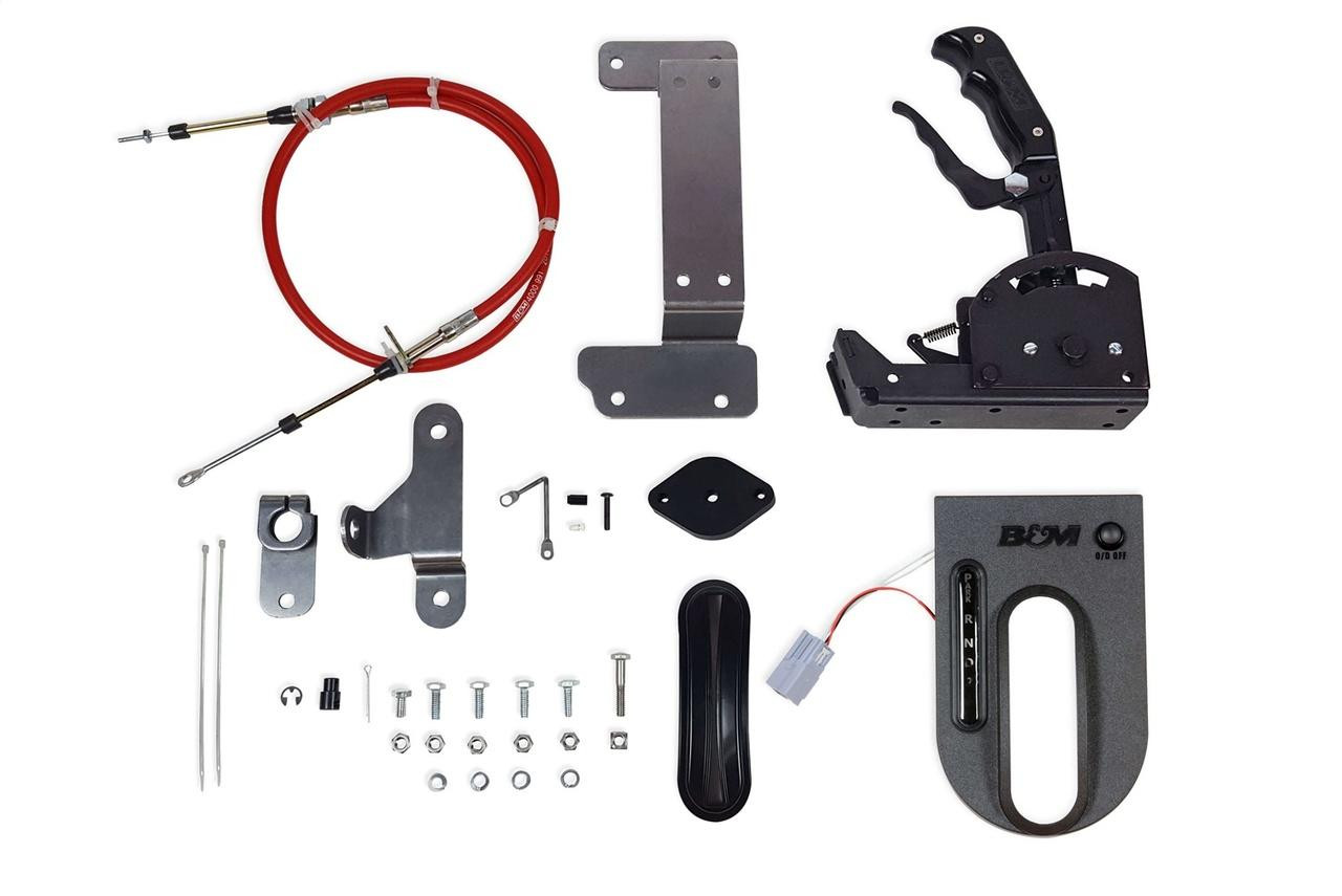 BandM 07-10 Jeep Wrangler w/Auto Transmission, Magnum Grip Pro Stick Automatic Shifter - BM-81177