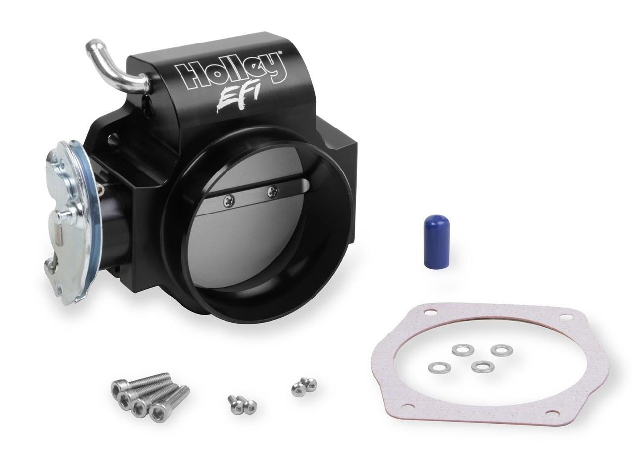 Holley EFI Throttle Body, For LS, 90mm, TB w/Cable Drive and Taper - EFI-112-589