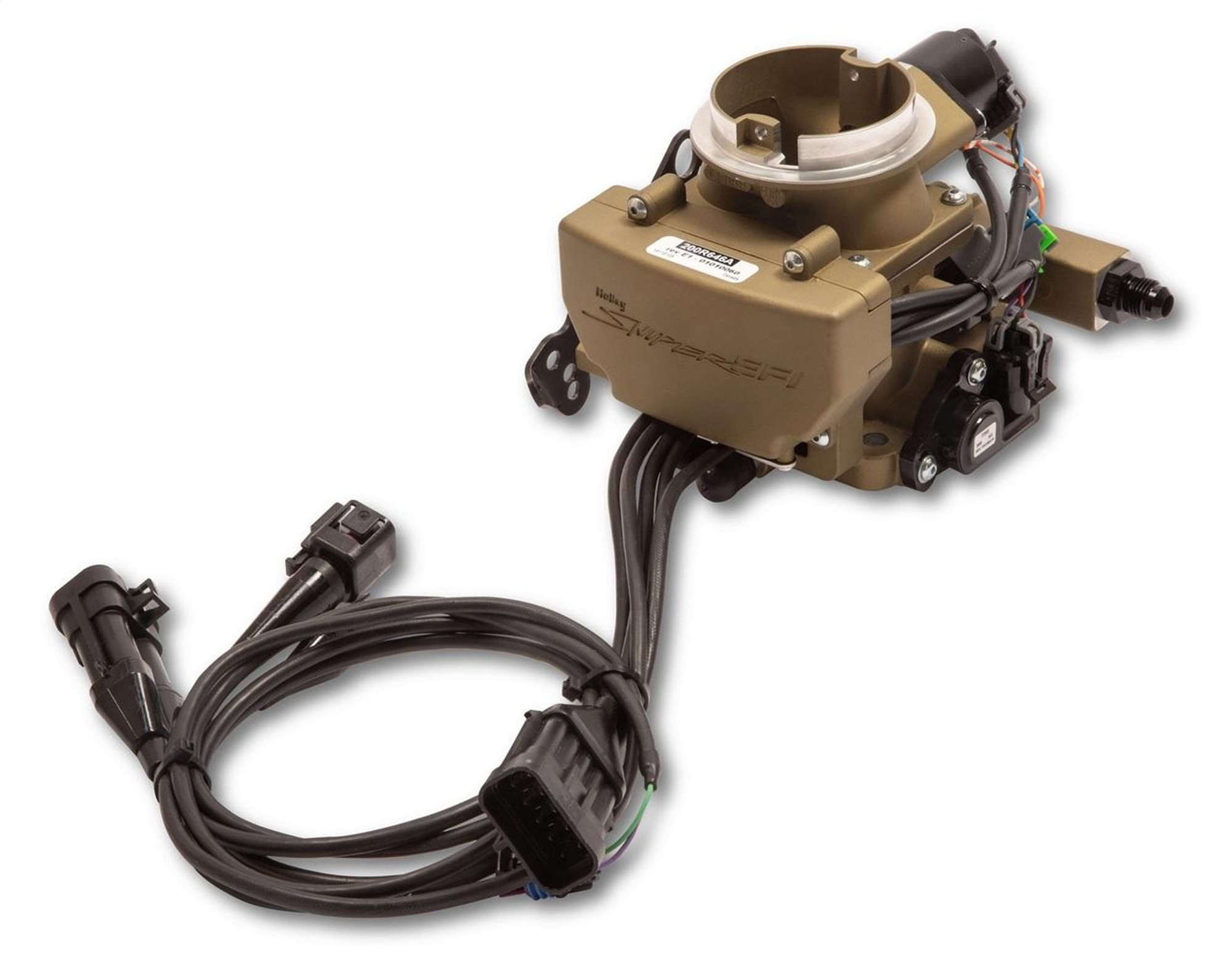 Holley EFI Sniper EFI Kit 1955-69 GM Vehicles w/Rochester 2GC Small Bore Carb, Gold - EFI-550-866