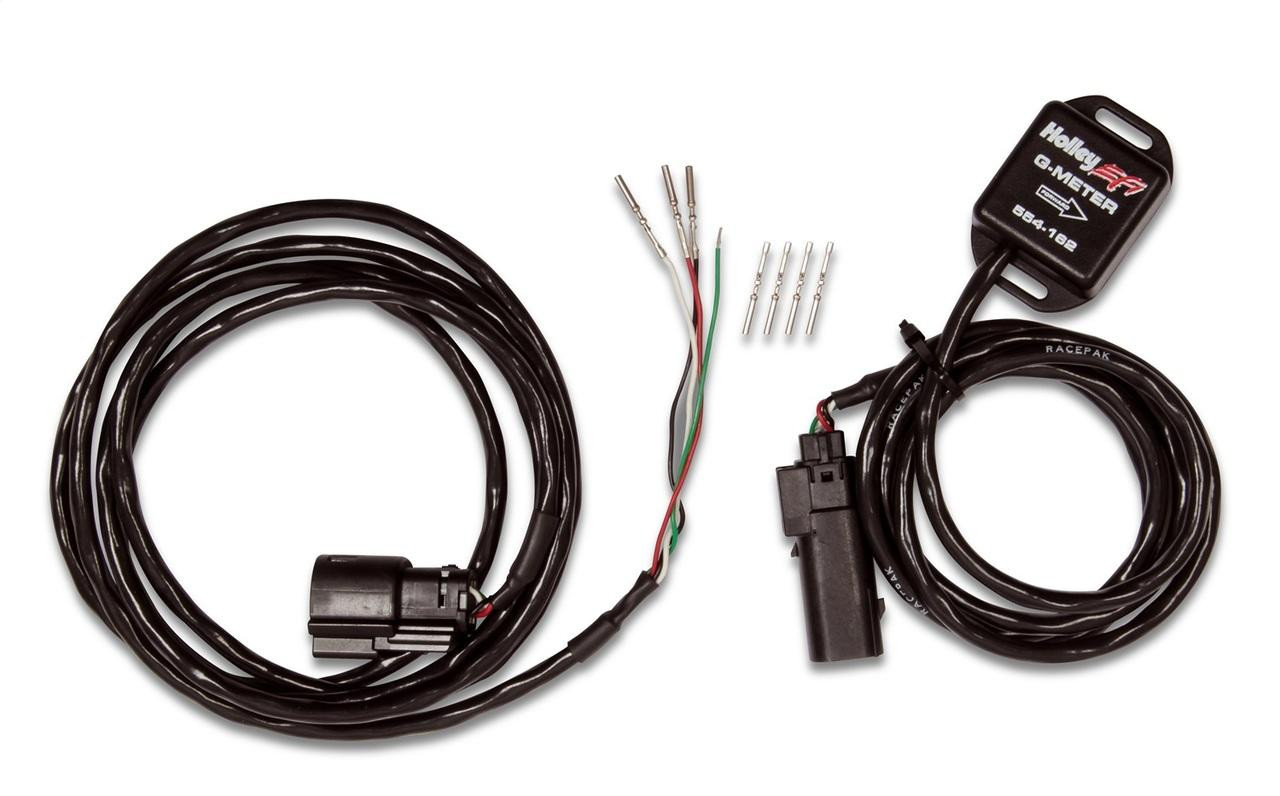 Holley EFI 2 Axis G-Meter, Measures X-Axis -7.5 to 7.5G and Y-Axis -3 to 12G - EFI-554-162