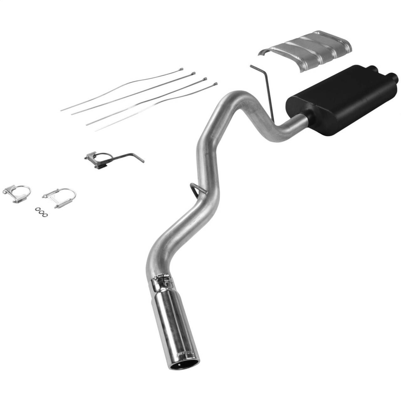 Flowmaster 99-02 Silverado 2500 w/6.0L, American Thunder Cat Back Exhaust System - FLO-17325